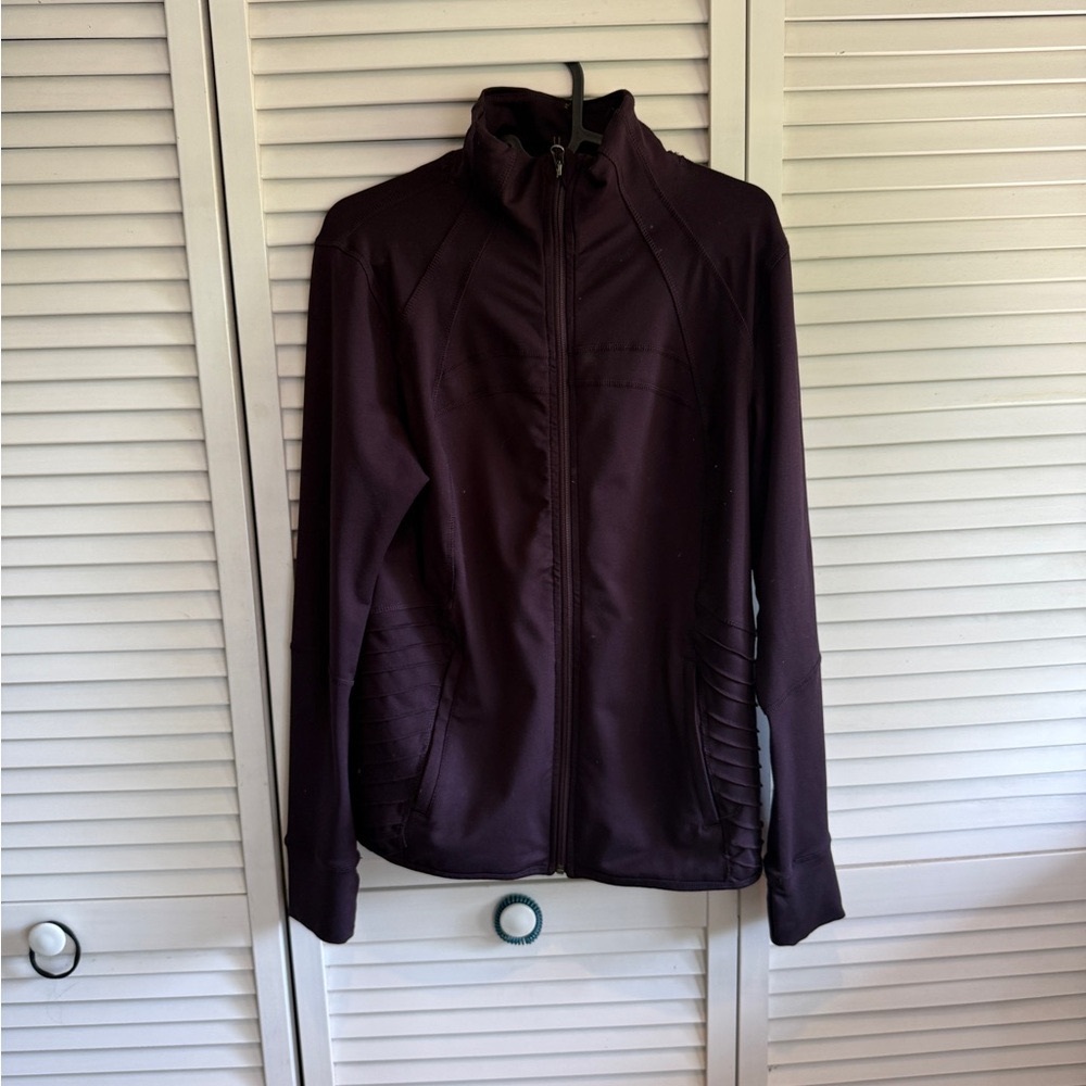 Purple Full-Zip Jacket